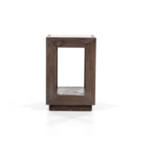 Bijzettafel Liam 40x40x60 - bruin