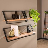 Wandschap Lean | Set van 3