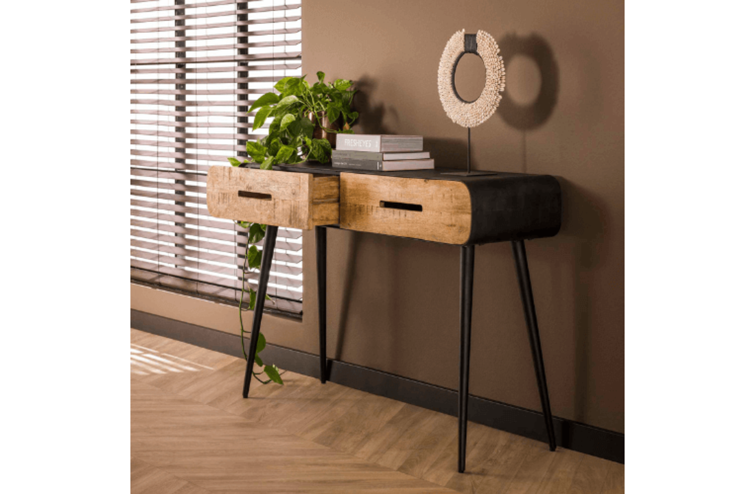 Sidetable Carve | 2 lades