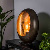 Tafellamp Avenue | Zwart nikkel