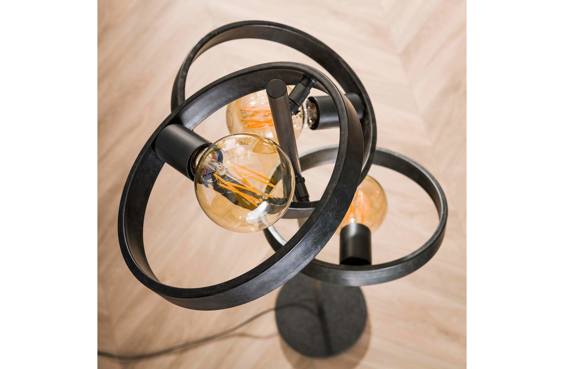 Vloerlamp Hover | 3L | Charcoal