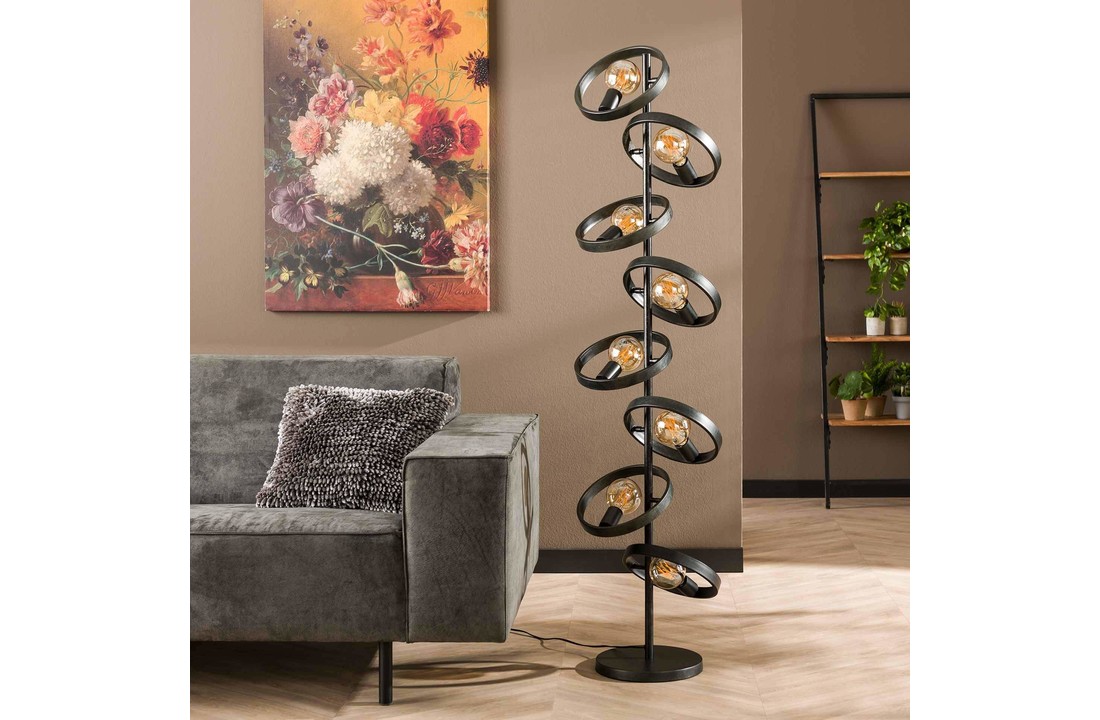 Vloerlamp Hover | 8L | Charcoal