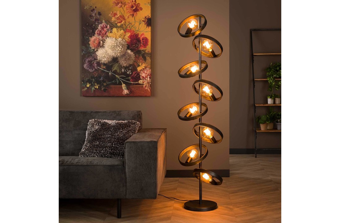 Vloerlamp Hover | 8L | Charcoal