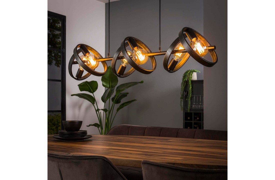 Hanglamp Hover | 6L | Charcoal