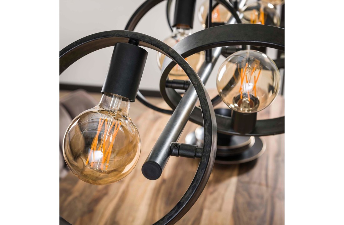 Hanglamp Hover | 6L | Charcoal