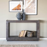 Sidetable Liam 120x35x75 - bruin