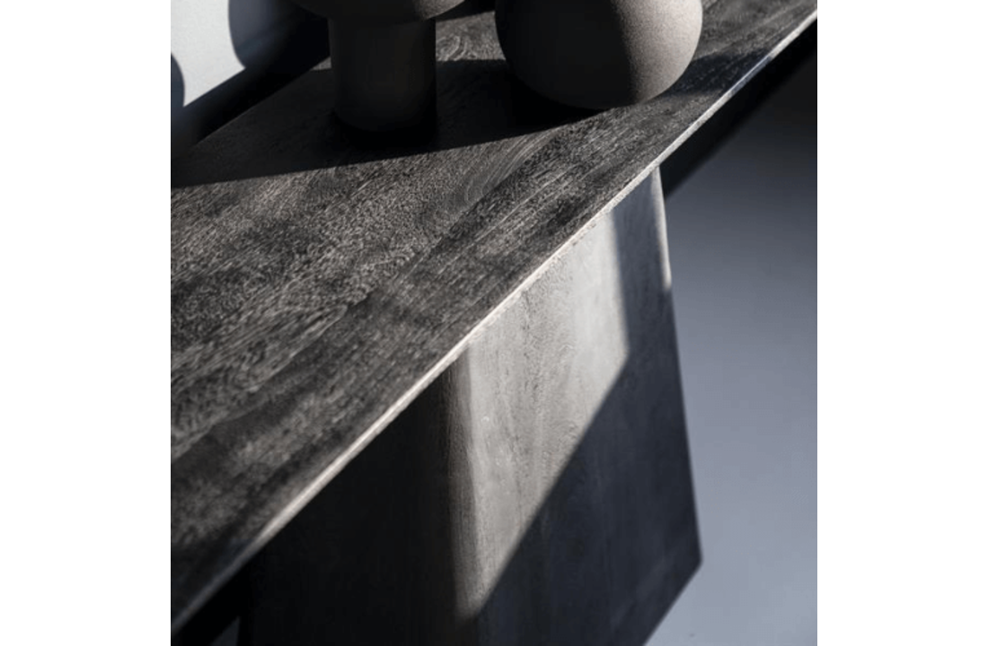Sidetable Aron 180x40 zwart