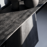 Sidetable Aron 180x40 zwart