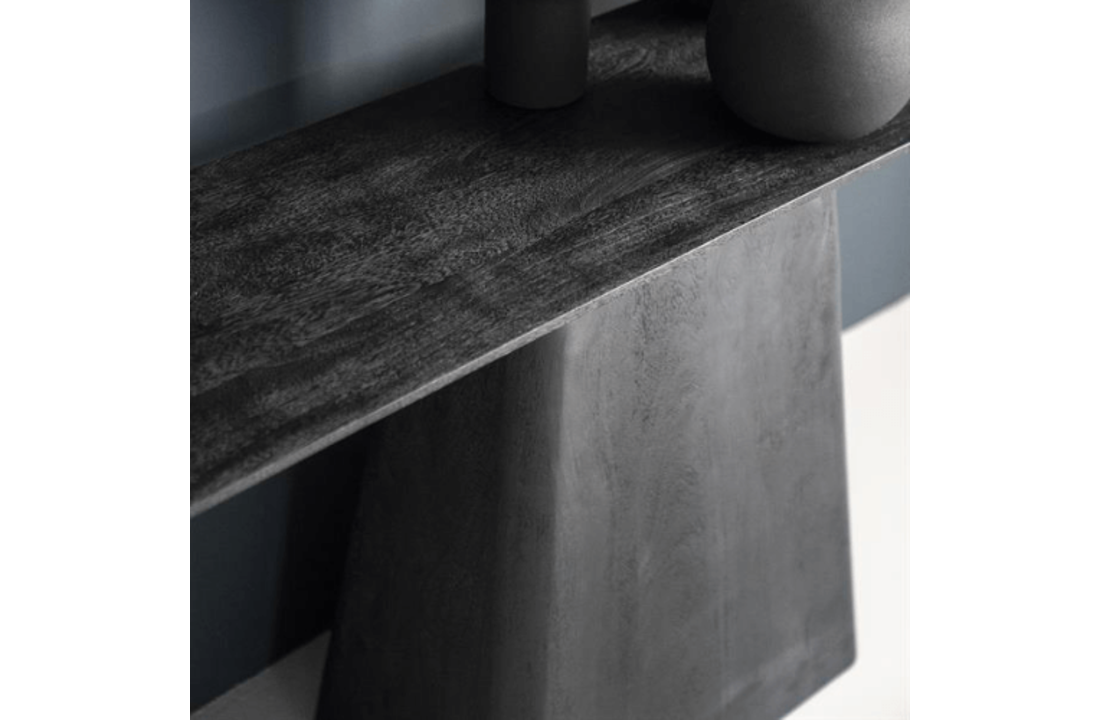 Sidetable Aron 180x40 zwart