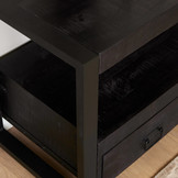 Zwart tv meubel Britt Black met lades | 100 cm