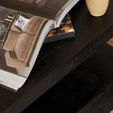 Zwart tv meubel Britt Black met lades | 150 cm