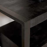 Zwart tv meubel Britt Black met lades | 220 cm