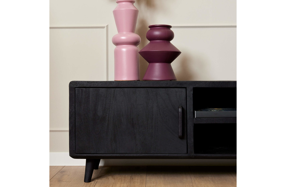 Tv meubel Omaha Black | 180 cm