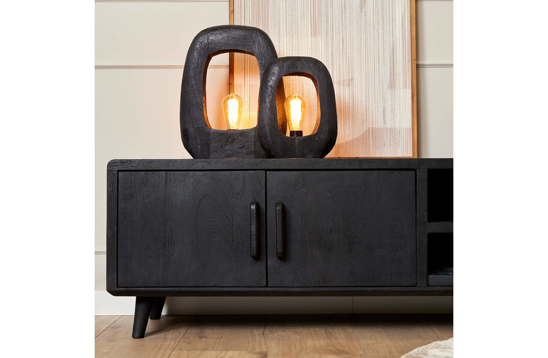 Tv meubel Omaha Black | 240 cm