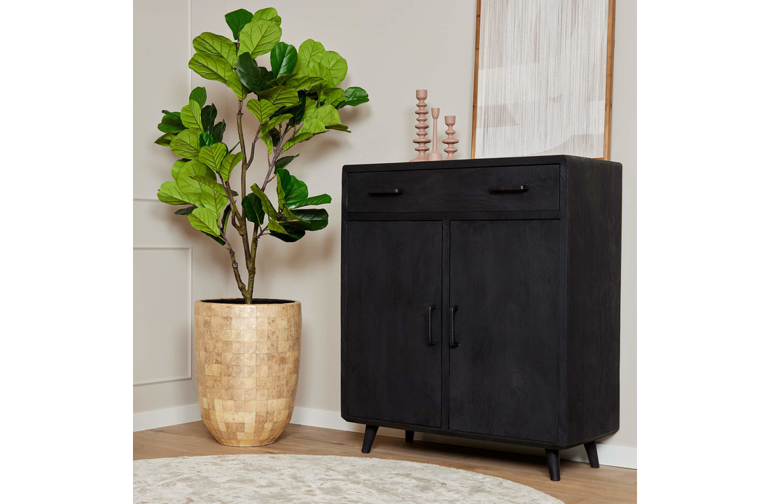 Kabinet kast Omaha Black | 100 cm