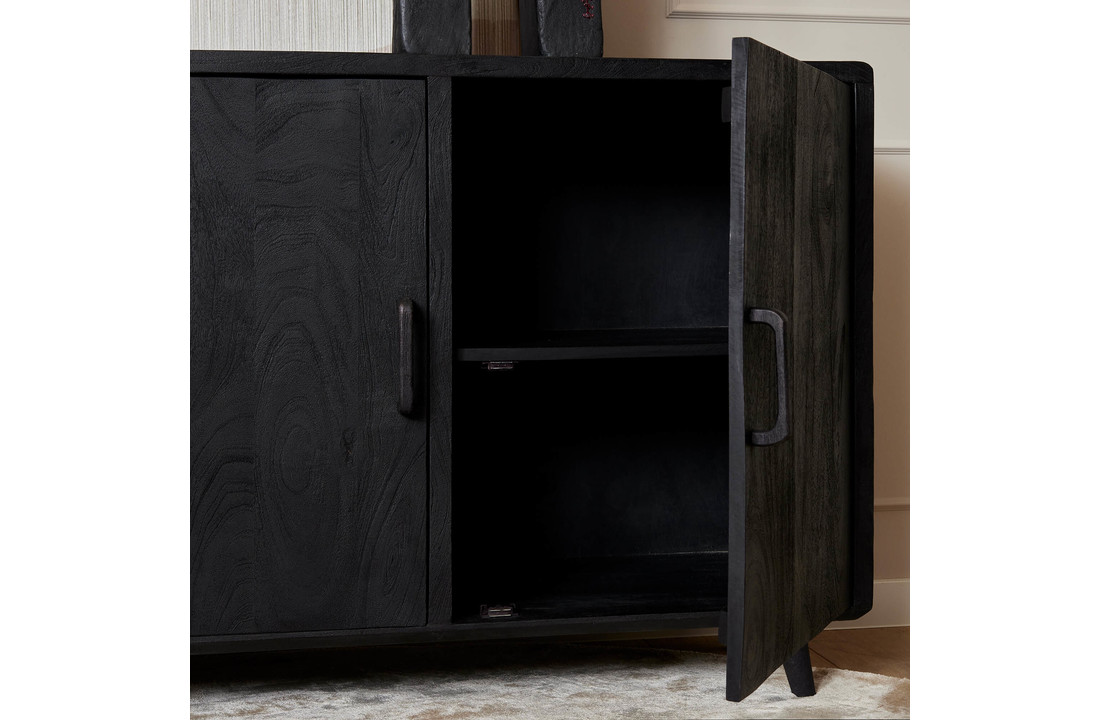 Dressoir Omaha Black | 180 cm
