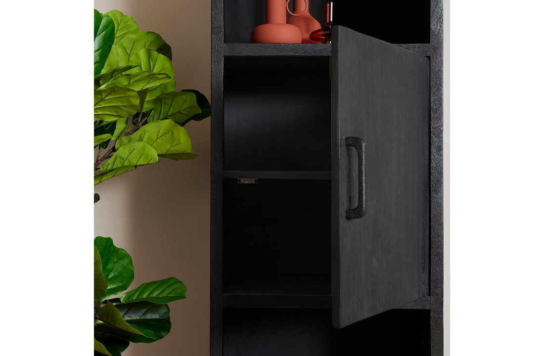 Boekenkast Omaha Black | 55 cm