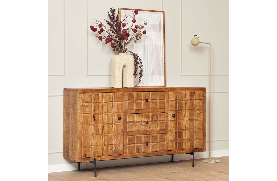 Dressoir Brandy | 160 cm | 2 deuren 3 lades