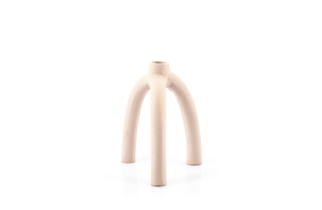 Kandelaar Twig small - off-white