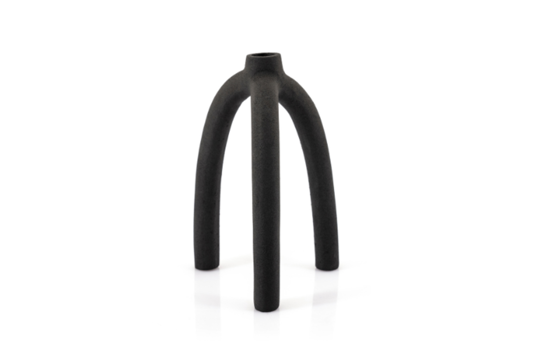 Kandelaar Twig large - black