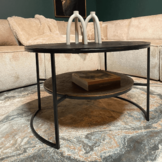 Salontafel Lecia | Zwart Goud