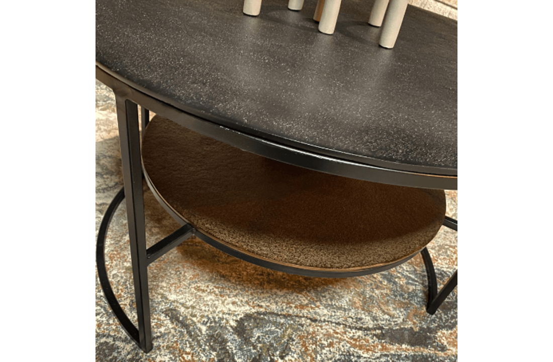 Salontafel Lecia | Zwart Goud
