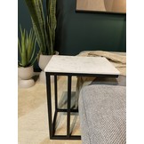 Slider Nova | White marble
