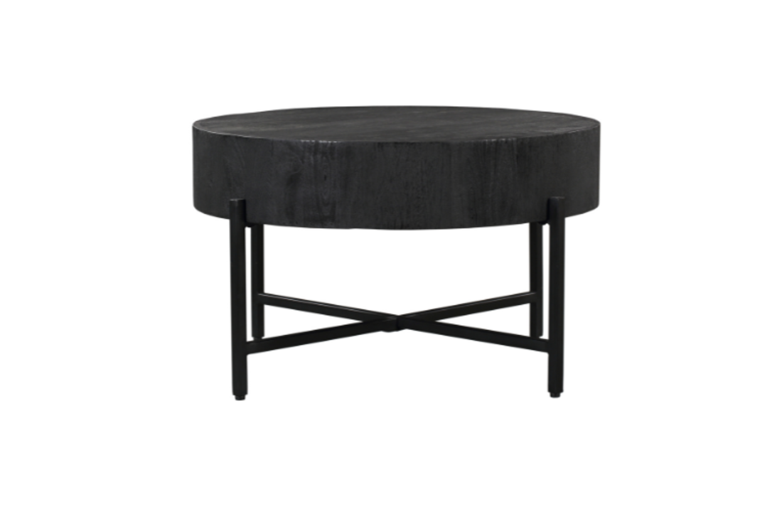 Salontafel Cooper Black | 80 cm