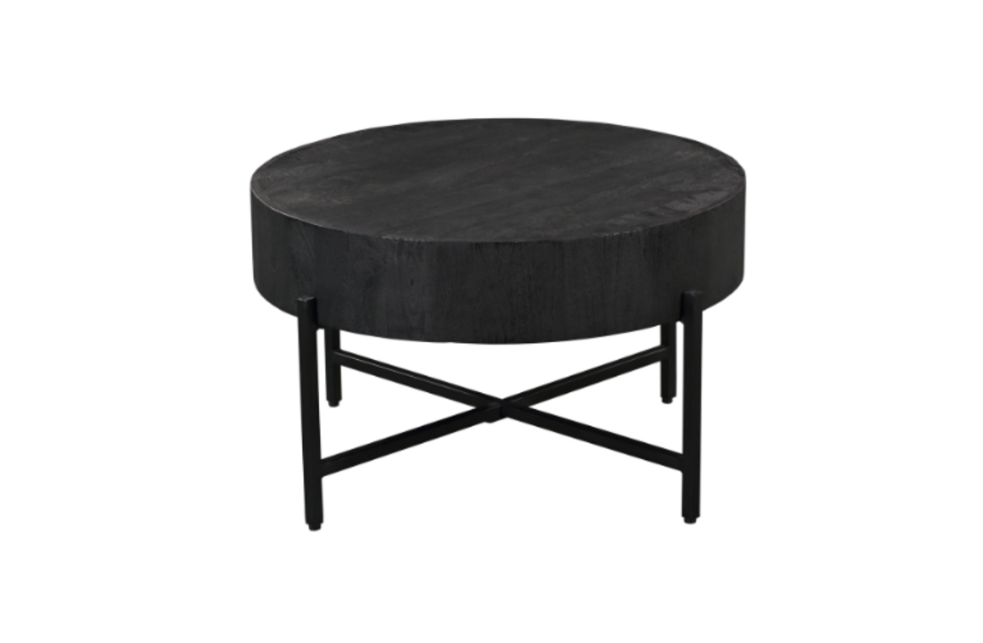 Salontafel Cooper Black | 80 cm