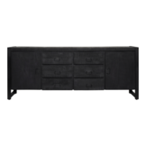 Dressoir Britt Black | 200 cm