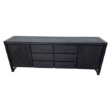 Dressoir Britt Black | 200 cm