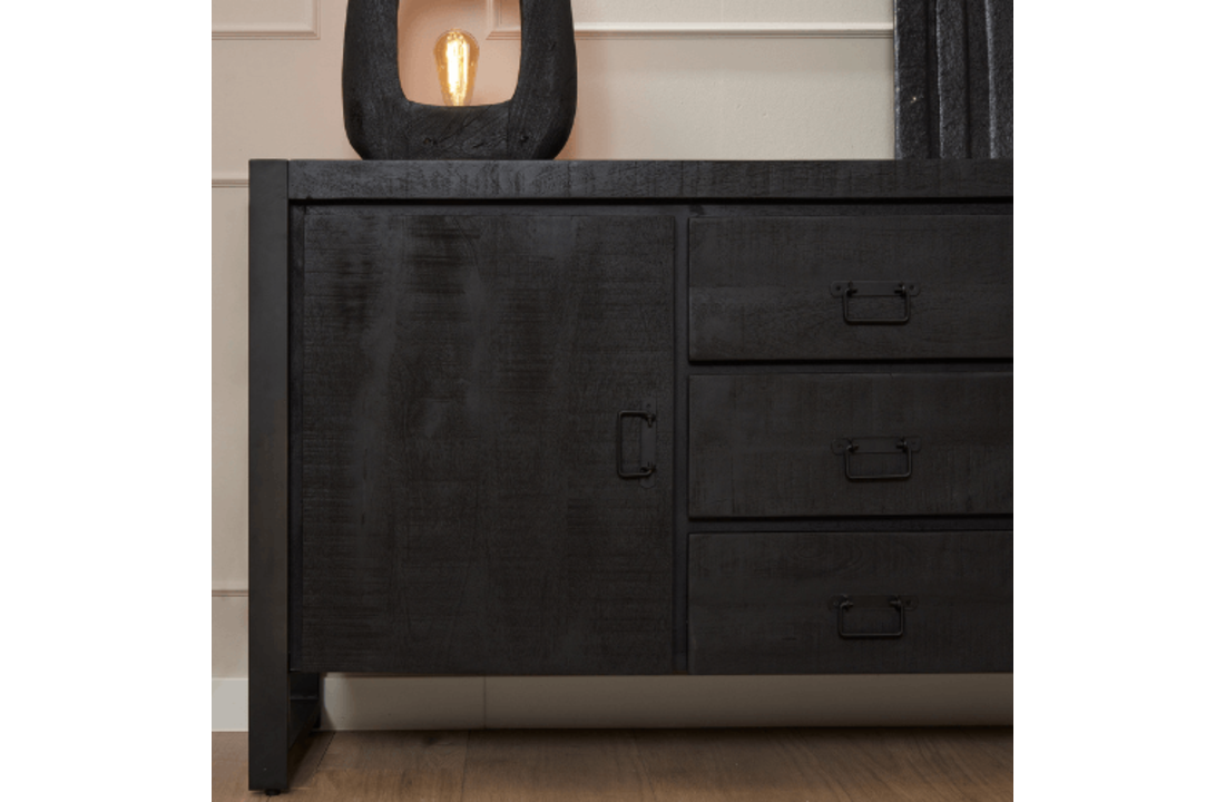 Dressoir Britt Black | 160 cm