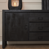 Dressoir Britt Black | 160 cm