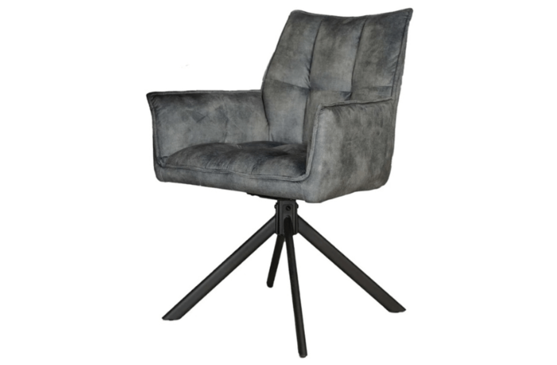 Eetkamerstoel Dani | Velvet Licht blauw