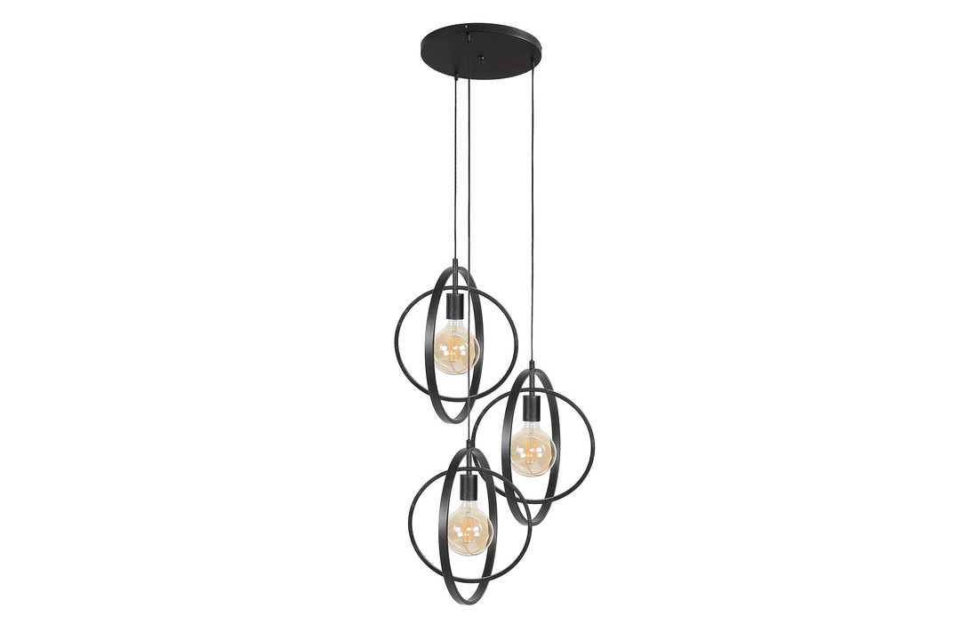 Metalen hanglamp | Scranton getrapt 3L