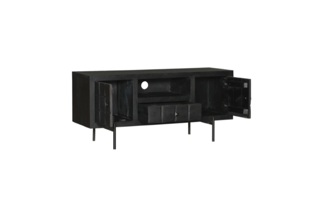 Tv meubel Brandy Black | 120 cm