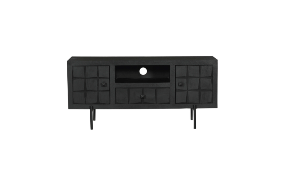 Tv meubel Brandy Black | 120 cm