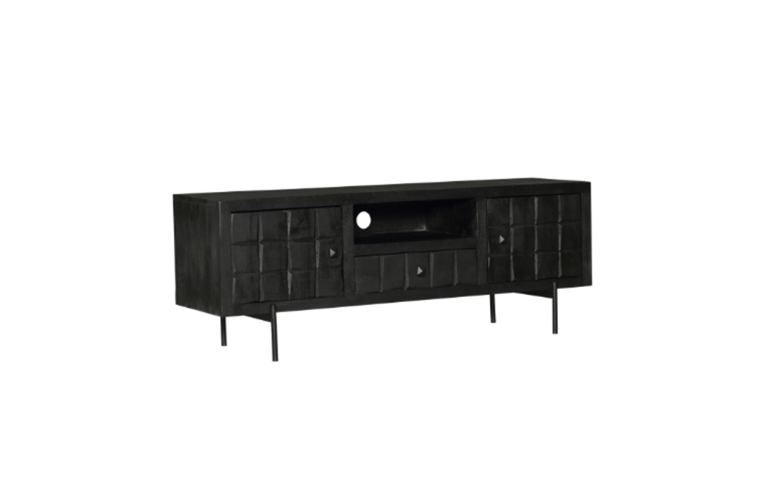 Tv meubel Brandy Black | 150 cm