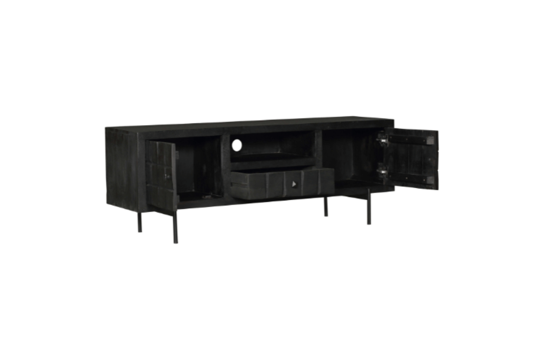 Tv meubel Brandy Black | 150 cm