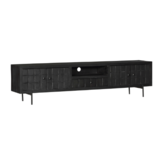 TV meubel Brandy Black | 220 cm