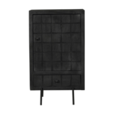 Kabinet kast Brandy Black | 1 deur 1 lade