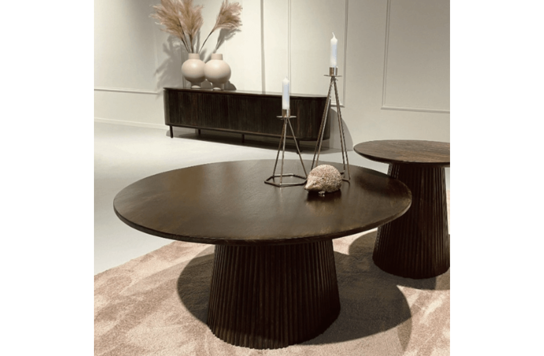 Salontafel Salvator | Walnut | 80cm