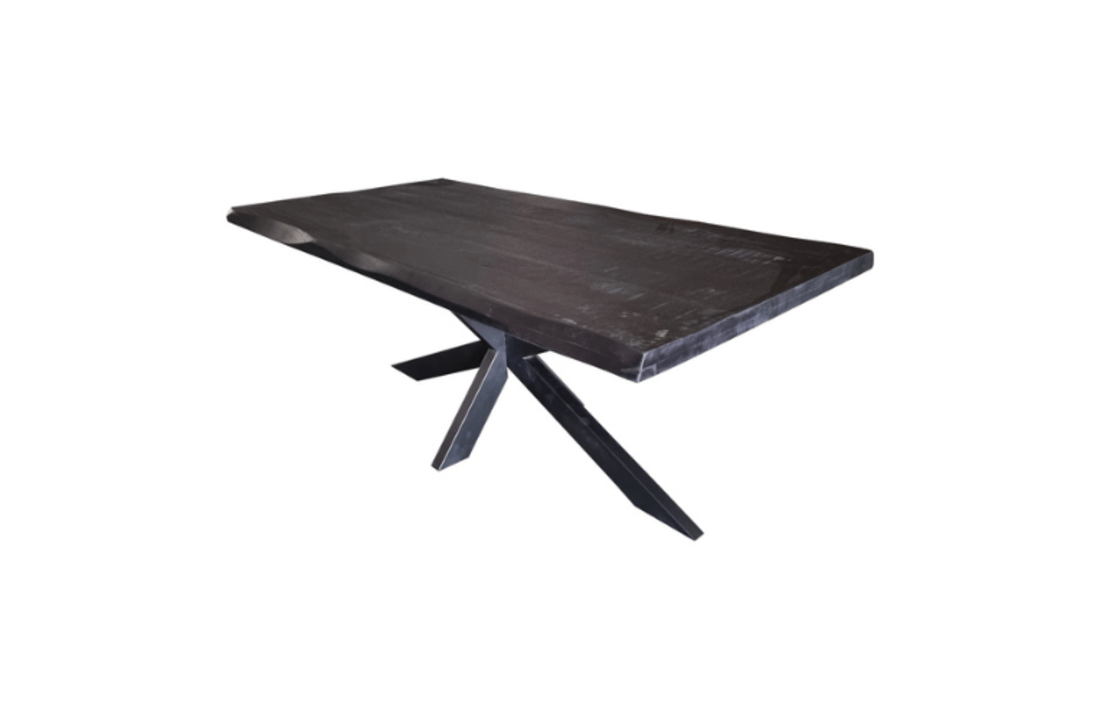 Boomstamtafel Boston Black | 200 cm