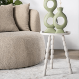 Bijzettafel Bean - off-white