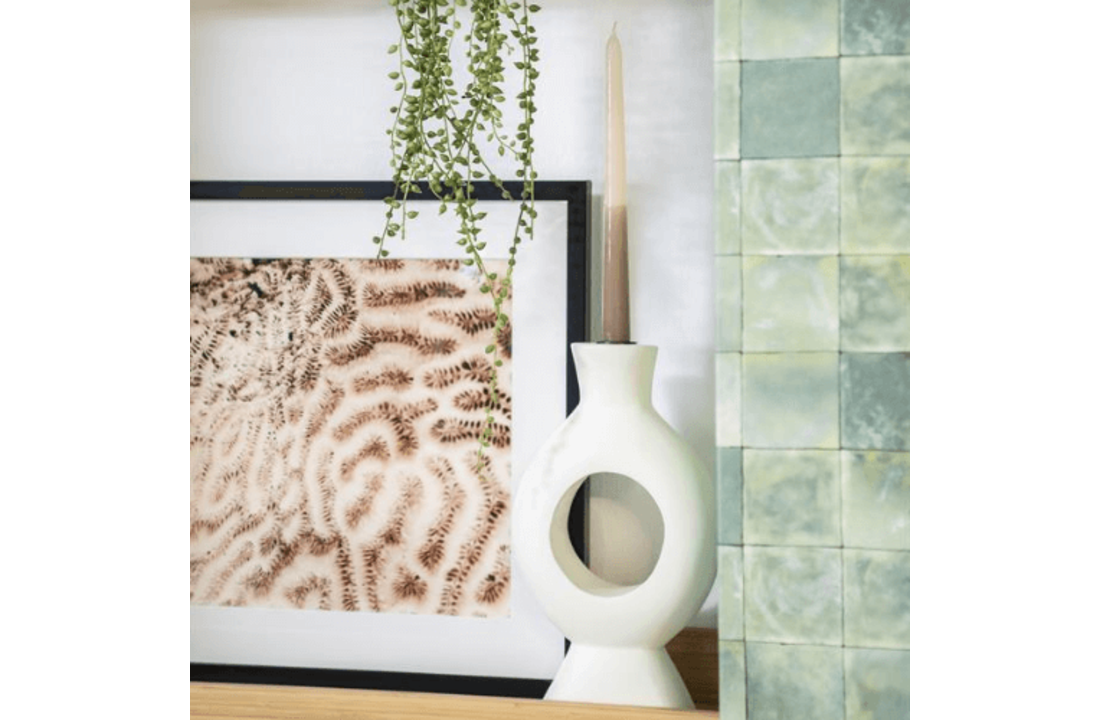 Kandelaar Torch small - white