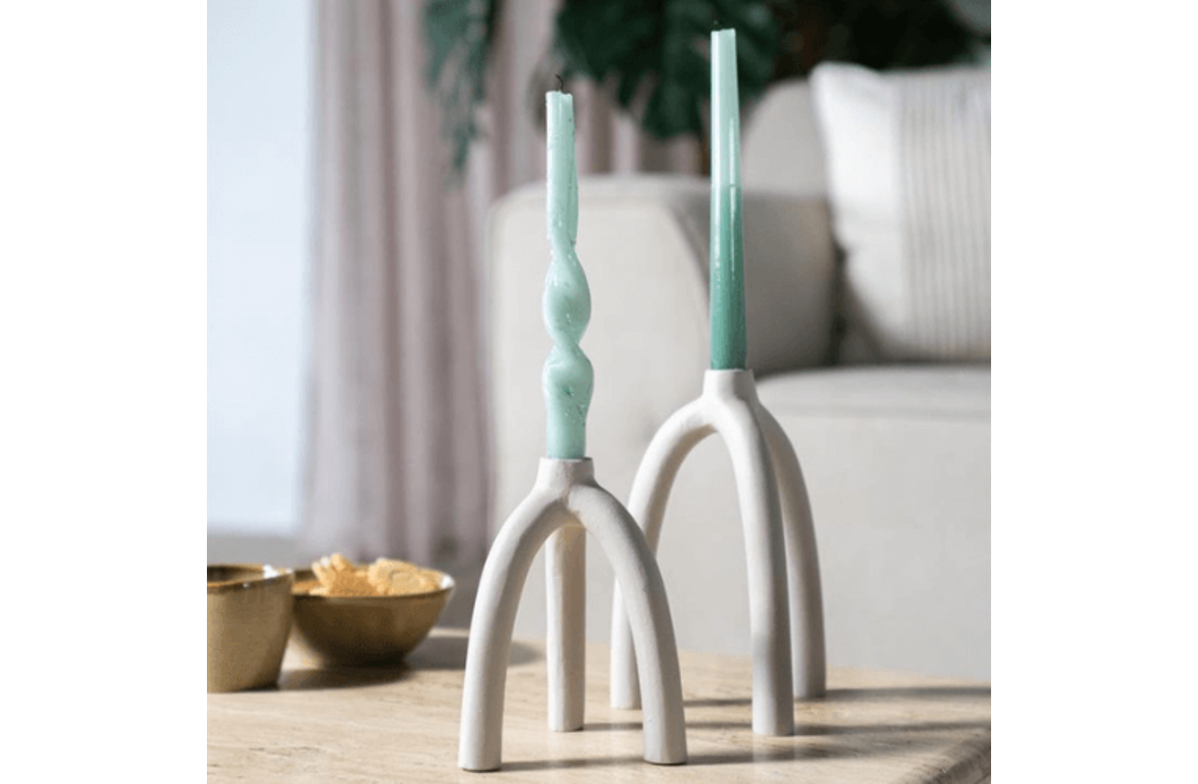 Kandelaar Twig large - off-white