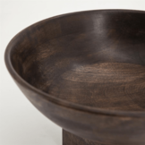 Houten schaal Bora large - brown