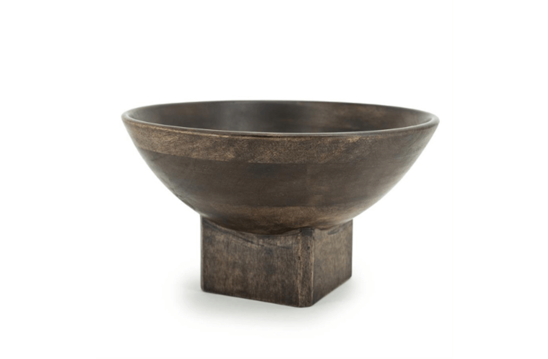 Houten schaal Bora large - brown