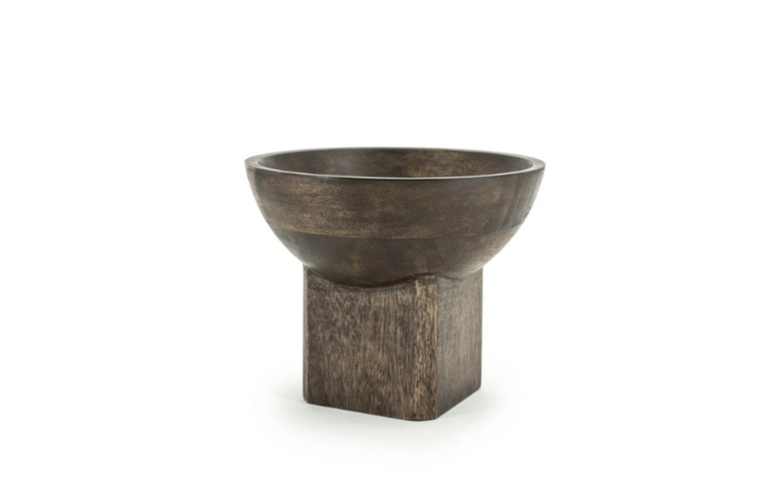 Houten schaal Bora medium - brown