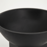 Houten schaal Bora medium - black